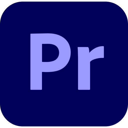 Adobe Premiere Pro logo - video editing software